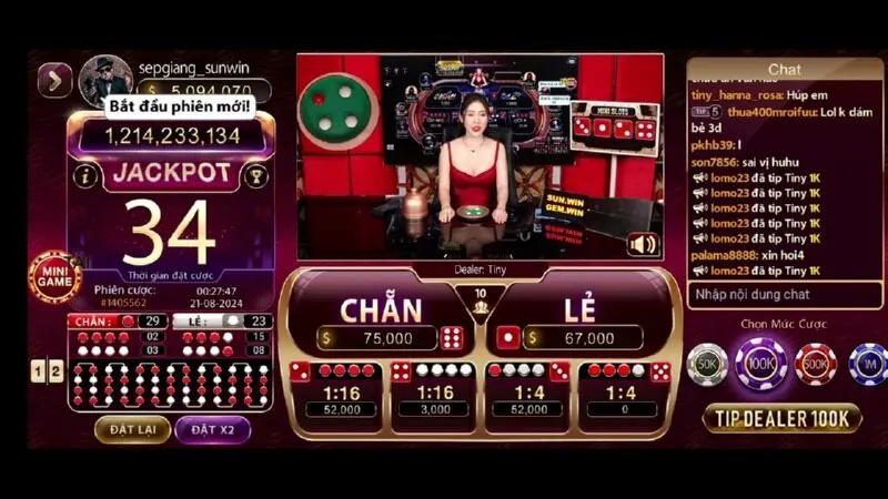 Xóc Đĩa Livestream SUNWIN - Trải Nghiệm Cá Cược Đỉnh Cao Bạn có thể quan sát kết quả của các ván trước đó và cược theo một chu kỳ nhất định